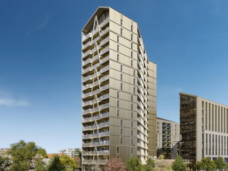 Kaufman & Broad démarre les travaux de la Tour Silva à Bordeaux : l'une des plus hautes tours en bois d'Europe