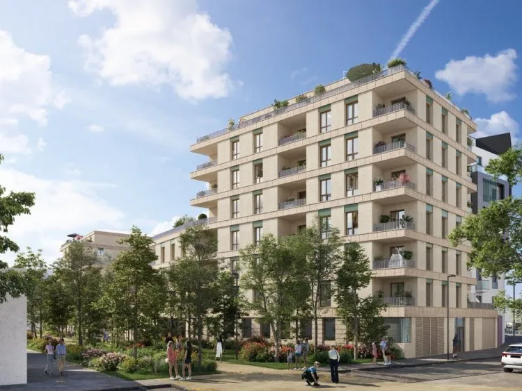 Aubervilliers : lancement du chantier de 62 appartements neufs dans la ZAC Port Chemin Vert
