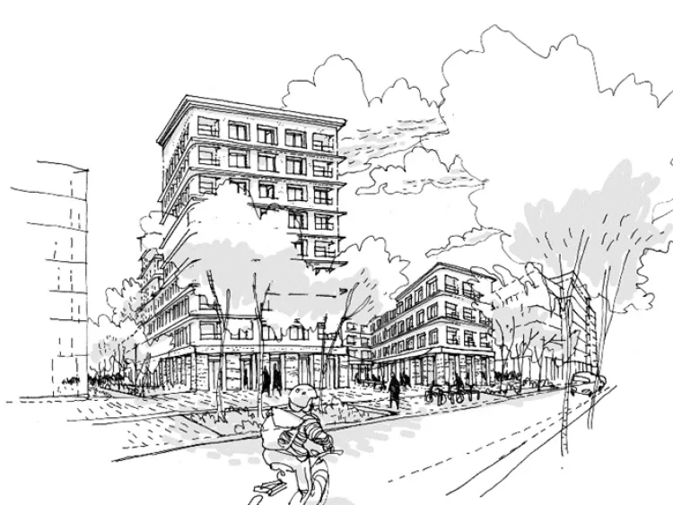 Fenêtre sur Cour, un programme neuf par Quartus sur la ZAC Pirmil-les-Isles à Rezé