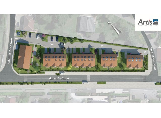 Logement neuf Cessy : LE CLOS GAÏA