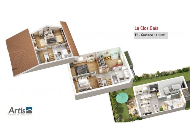 Cessy programme neuf  LE CLOS GAÏA