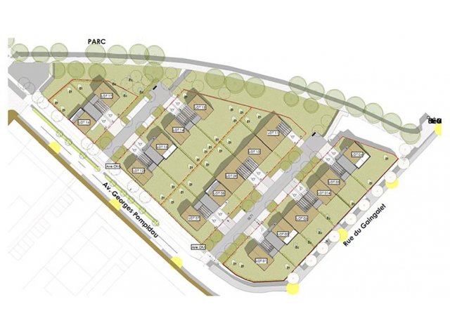 Logement neuf Fontenay-le-Comte : Terre d'Orchidées