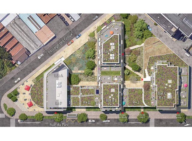 Linéa Parc Immobilier neuf Noisy-le-Sec
