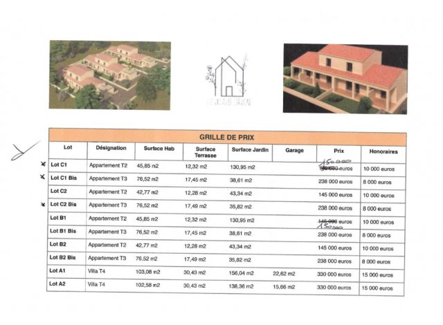 Cervione C1 Immobilier neuf Cervione