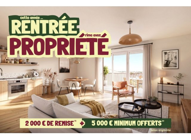 Logement neuf Angers : Jardin Nozay