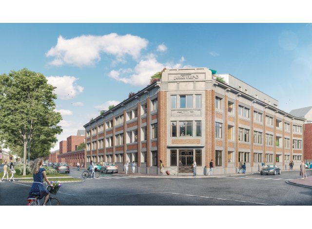 Logement neuf Tourcoing : La Fabrik - Réhabilitation