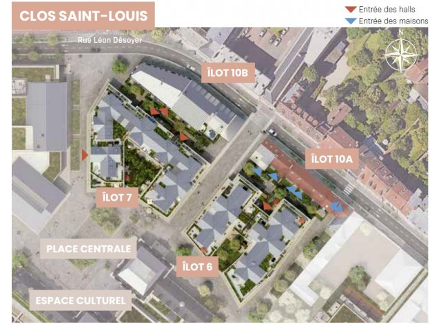 Projet immobilier Saint-Germain-en-Laye : Clos Saint-Louis - Acte I - Résidence Désoyer