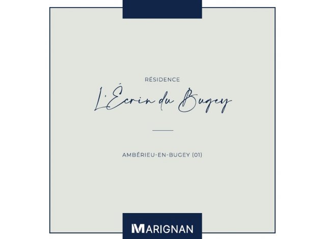 L'écrin du Bugey Immobilier neuf Ambérieu-en-Bugey