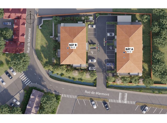 Jassans-Riottier programme neuf  Le Clos des Amandiers