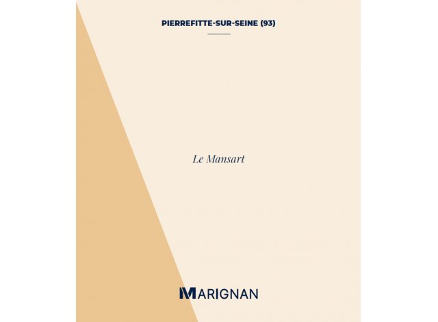 Le Mansart Immobilier neuf Pierrefitte-sur-Seine