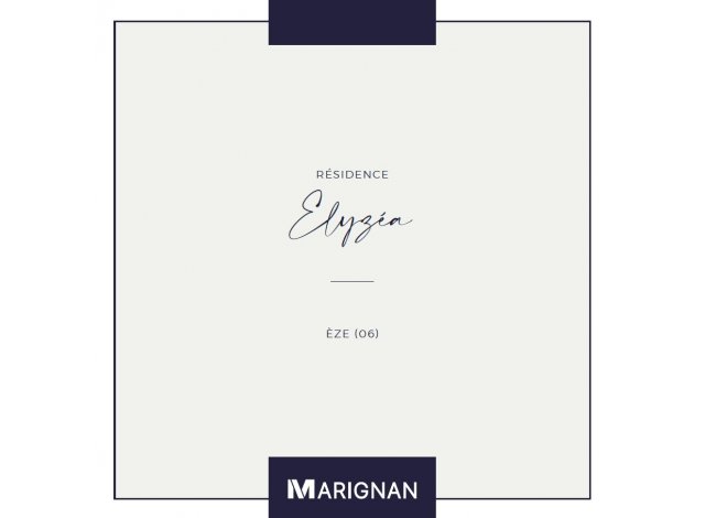 Elyzéa Immobilier neuf Èze