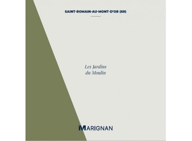 Les Jardins du Moulin immobilier neuf Saint-Romain-au-Mont-d'Or