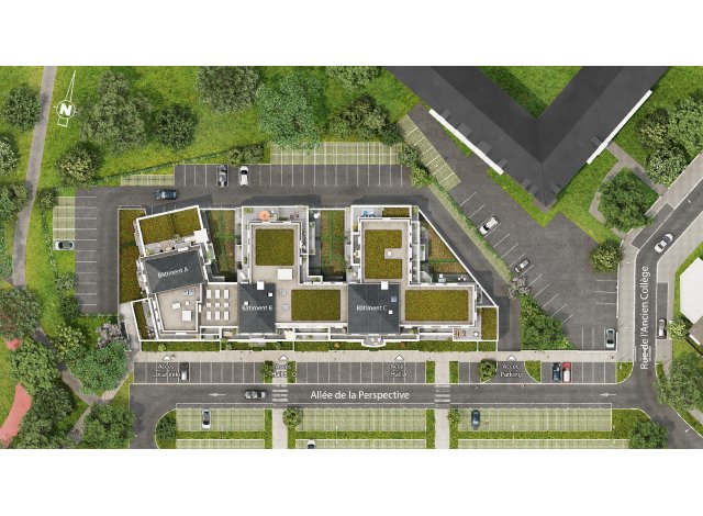 La Résidence du Chateau programme neuf Savigny-le-Temple