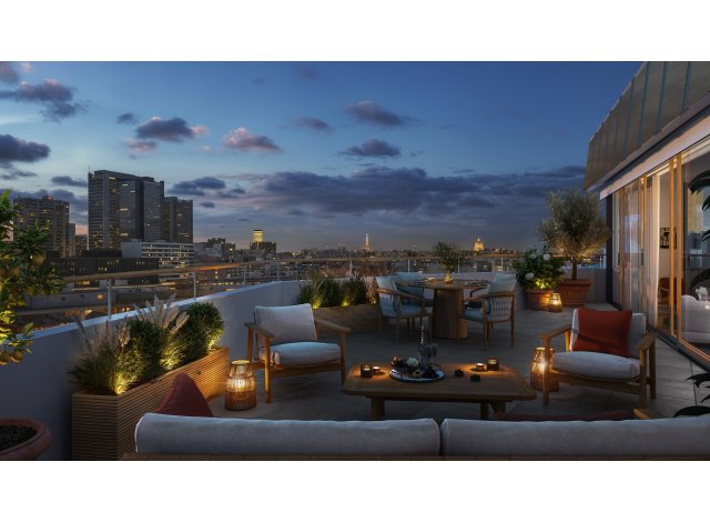 Logement neuf Paris 13ème : Woodeum Paris Rive Gauche