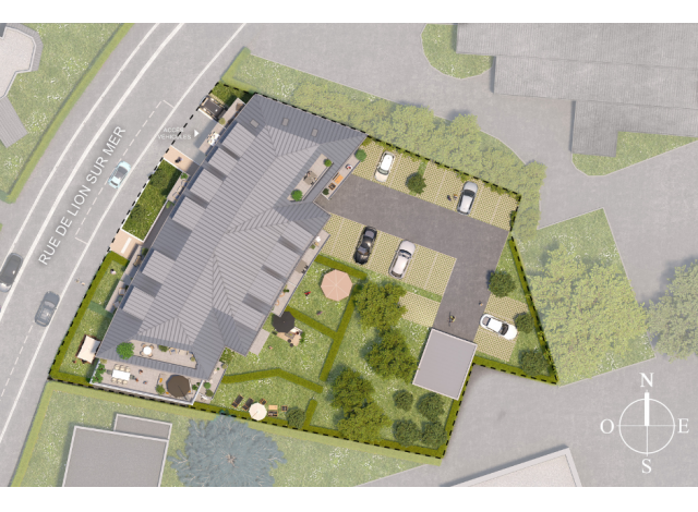Caen programme neuf  Villa Solea