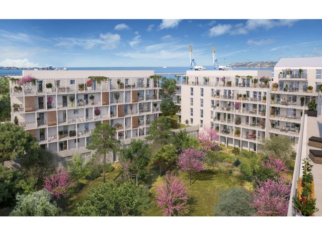 Les Terrasses Marines Immobilier neuf Marseille 16ème