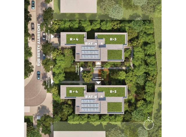 Logement neuf Bron : Côté Parc