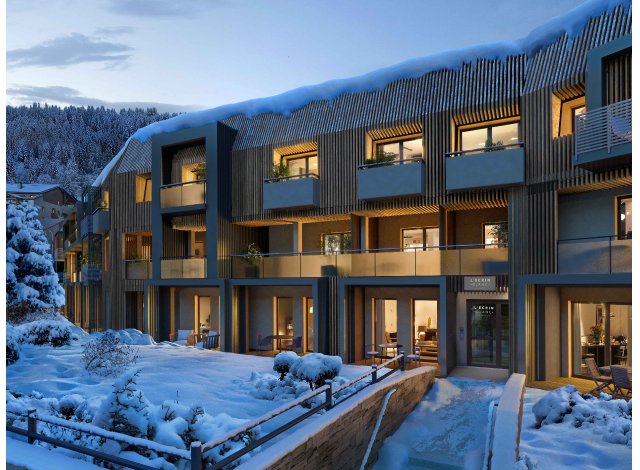 Les Angles programme neuf  L'Ecrin Blanc