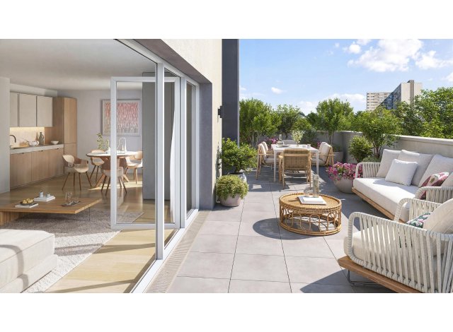 Meaux programme neuf  Les Jardins de l'Ourcq