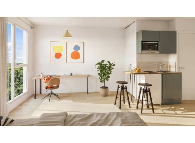 Immobilier neuf Angers : Studio 142