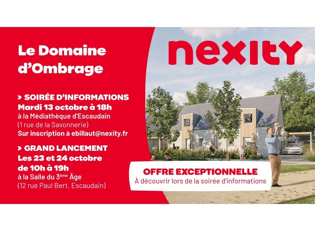 Logement neuf Escaudain : Le Domaine d'Ombrage (2)