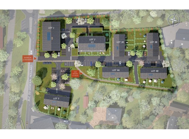 Le Clos du Chêne les Apparts Immobilier neuf Entrelacs