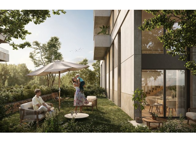Immobilier neuf Huningue : Jardin des Eaux Vives - BRS