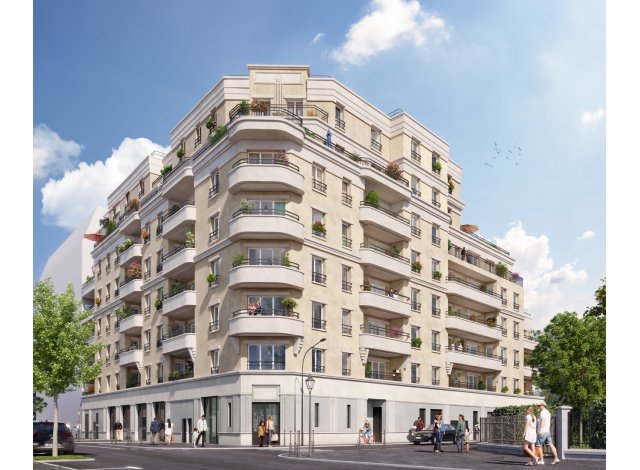 Logement neuf Le Blanc Mesnil : Les Terrasses d'Ariane