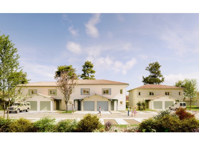 Immobilier neuf Soustons : Bleu du Sud - Villas BRS