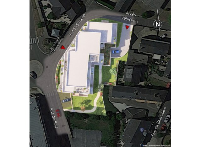 Logement neuf L'Huisserie : Coeur Simeon - Psla