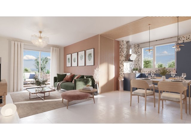 Immobilier neuf Dijon : Garden State - Bat d - Strada
