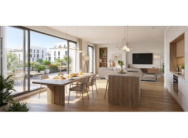Immobilier neuf Lyon 8ème : Luminance