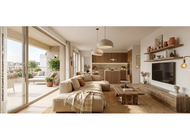 Immobilier neuf Évry-Courcouronnes : Les Terrasses du Parc