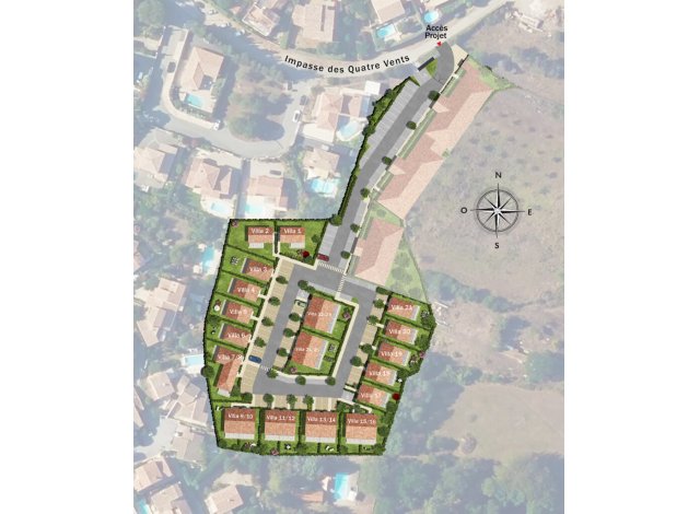 Logement neuf Roquebrune-sur-Argens : Le Hameau des Oliviers