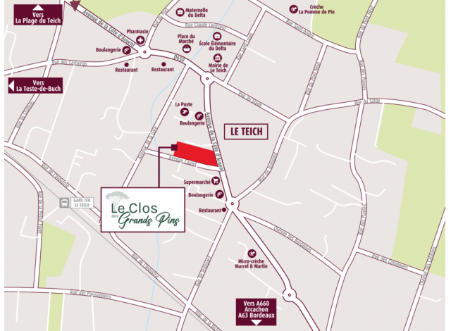 Le Clos des Grands Pins Immobilier neuf Le Teich