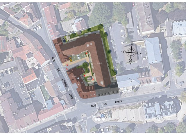 Le Clos du Centre programme neuf Gonesse