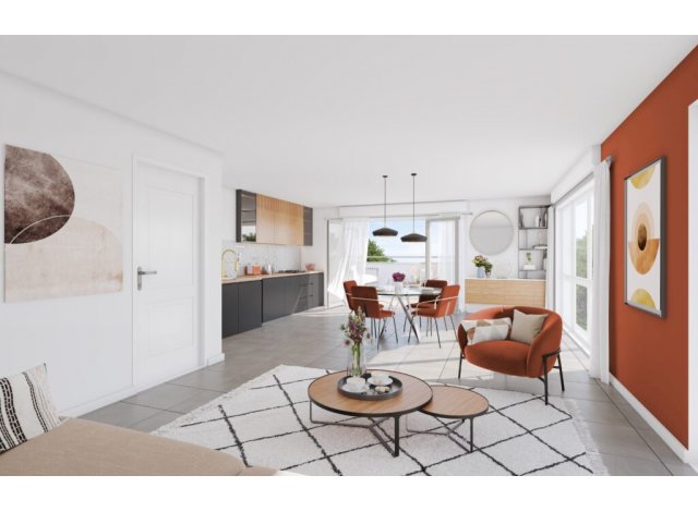 Logement neuf Etrembières : Reflets Salève