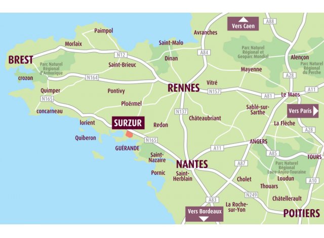 Domaine Ker Bihan programme neuf Surzur
