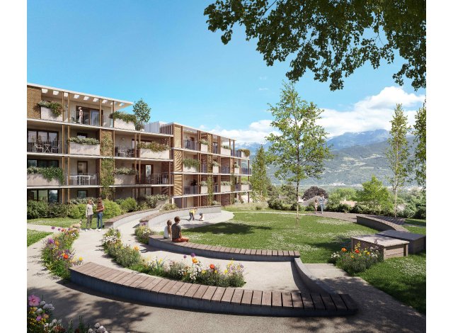 Immobilier neuf Saint-Ismier : Fleur de Vigne