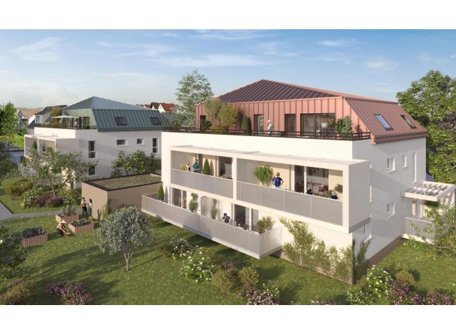 Immobilier neuf Fegersheim : Terrasses du centre