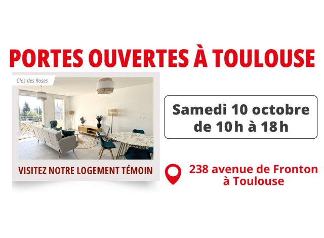 Immobilier neuf Toulouse : Clos des Roses